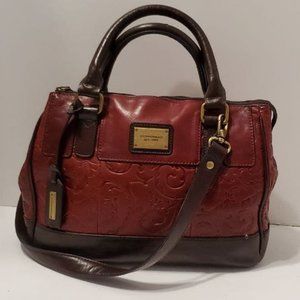 Tignanello Embossed Leather Satchel